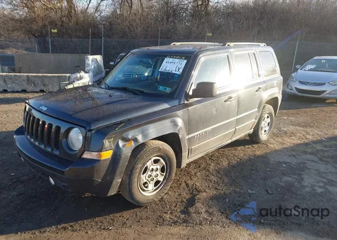 2014 Jeep Patriot Sport z USA, uszkodzony, nr VIN 1C4NJRBB9ED644215